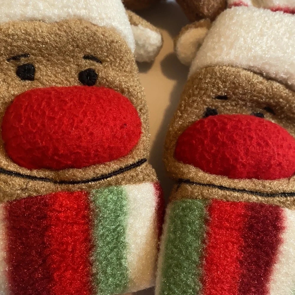 Adorable Christmas Reindeer infant/toddler mittens